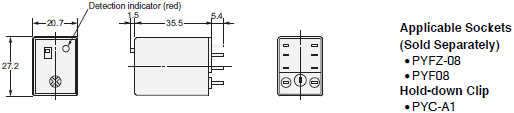 E2C / E2C-H Dimensions 14 