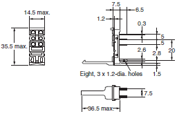 P2RFZ / P2RF, P2R, P7TF, PYFZ / PYF, PTFZ / PTF, PYD, PT, P7LF, PF, P2CF, PFA, P3G / P3GA, PL Dimensions 13 