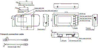 D6FZ-FGT Series Dimensions 6 