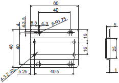 D6FZ-FGT Series Dimensions 12 