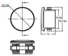 A22NK Dimensions 22 