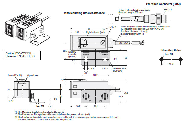 E3S-C Dimensions 4 E3S-CT11_Dim